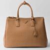 Prada Galleria Studded Leather Bag