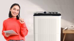 HARGANYA CUMA 1 JUTAAN! Rekomendasi Mesin Cuci Top Loading Dua Tabung Terbaik dengan Harga Hemat Fitur Memikat
