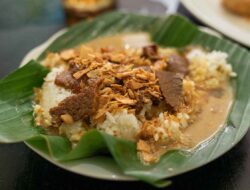 Warga Cepu Blora Harap SIMAK! Nasi Gandul Kuliner Khas Pati Ada Juga di Kota Cepu, Ini Lokasinya