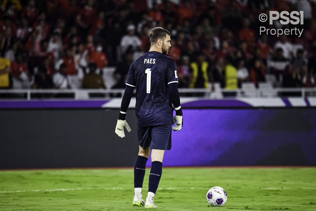 Lini Belakang Timnas Indonesia Bertahan Solid, Maarten Paes Jadi Man of the Match